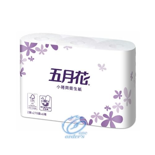 五月花小捲筒衛生紙(270節/96捲)