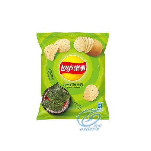 樂事洋芋片-九州岩燒海苔(34g/12包)